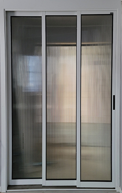 3연동 도어 중문(50바/램핑/모루세로강화/오픈형)